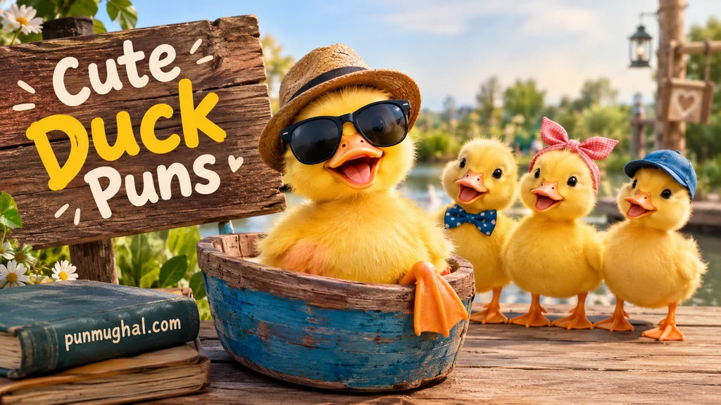 Cute Duck Puns