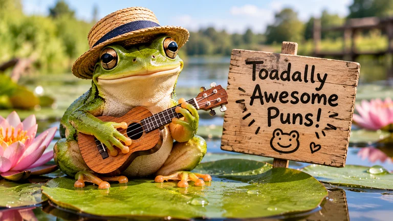 frog puns