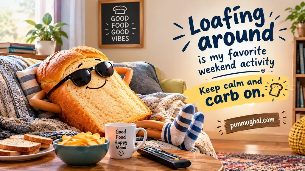 Funny Bread Puns for Instagram