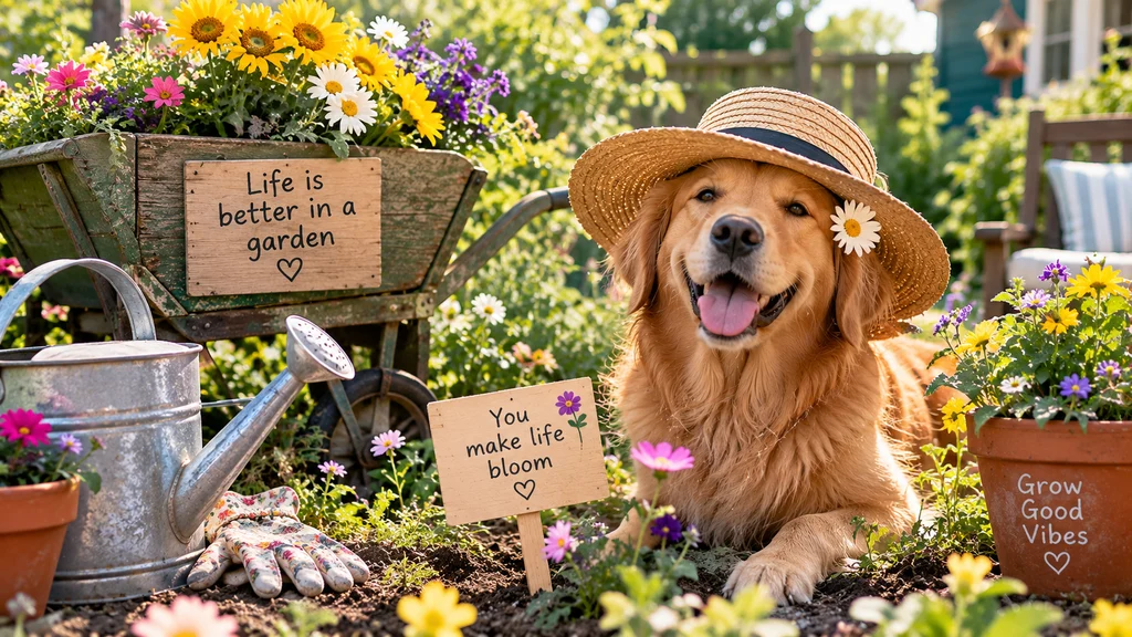 Garden Flower Puns