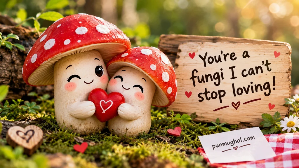 Mushroom Love Puns