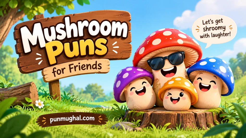 Clever Mushroom Puns