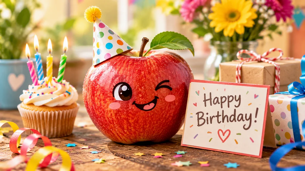 Apple Puns for Birthday Cards