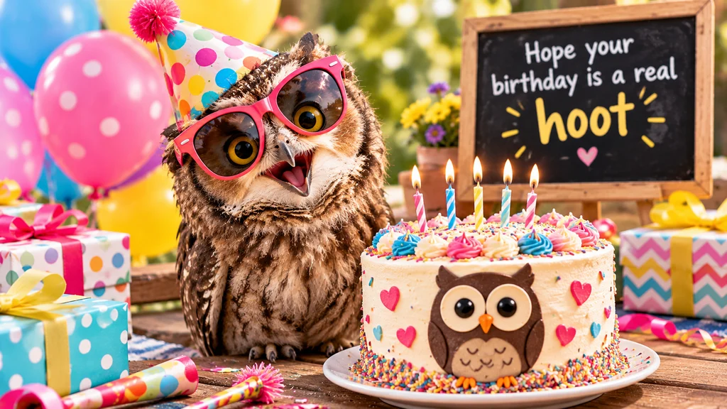 Owl Puns for Birthday
