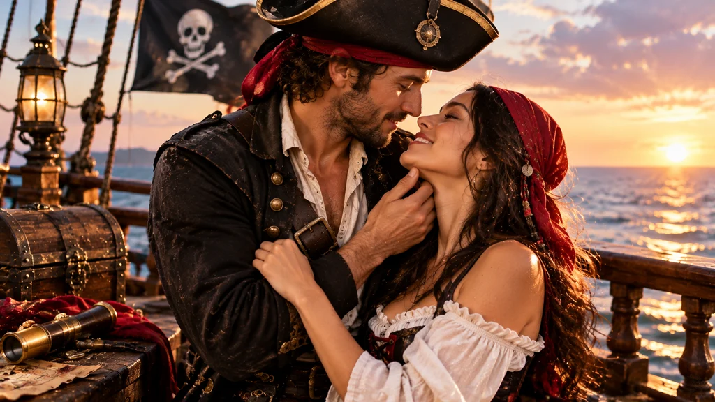 Pirate Puns for Couples and Romance