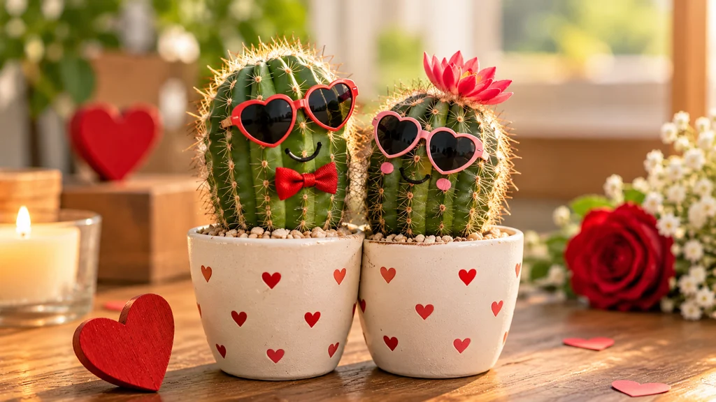 Romantic Cactus Puns for Couples