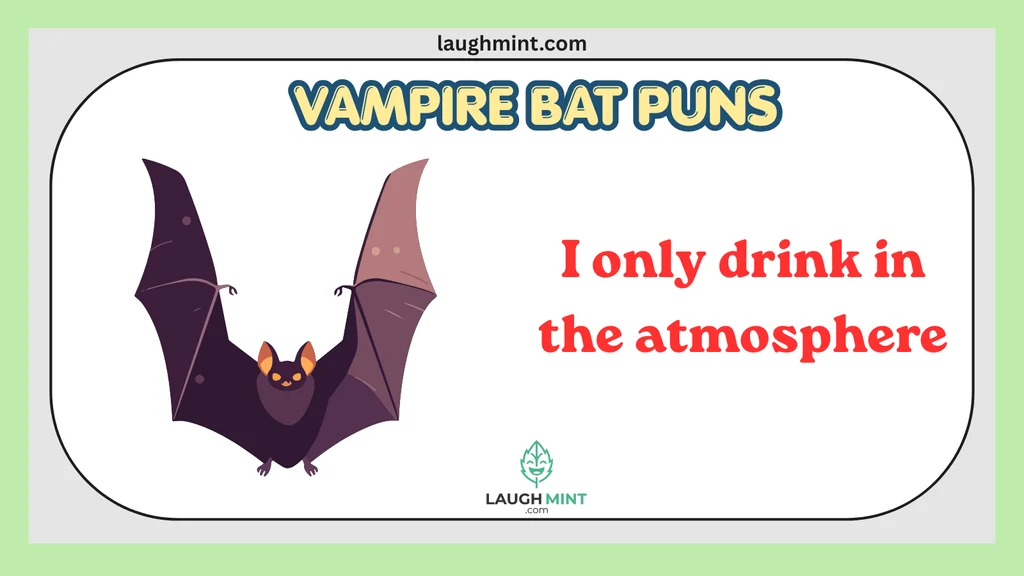 Vampire Bat Puns for Spooky Humor